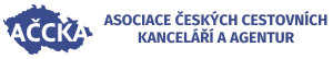 Logo AČCKA – Asociace českých cestovních kanceláří a agentur